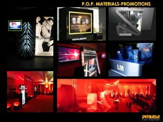 P.O.P. MATERIALS-PROMOTIONS
 