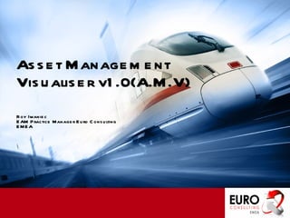 Asset Management Visualiser v1.0(A.M.V) Roy Iwaniec EAM Practice Manager Euro Consulting EMEA  