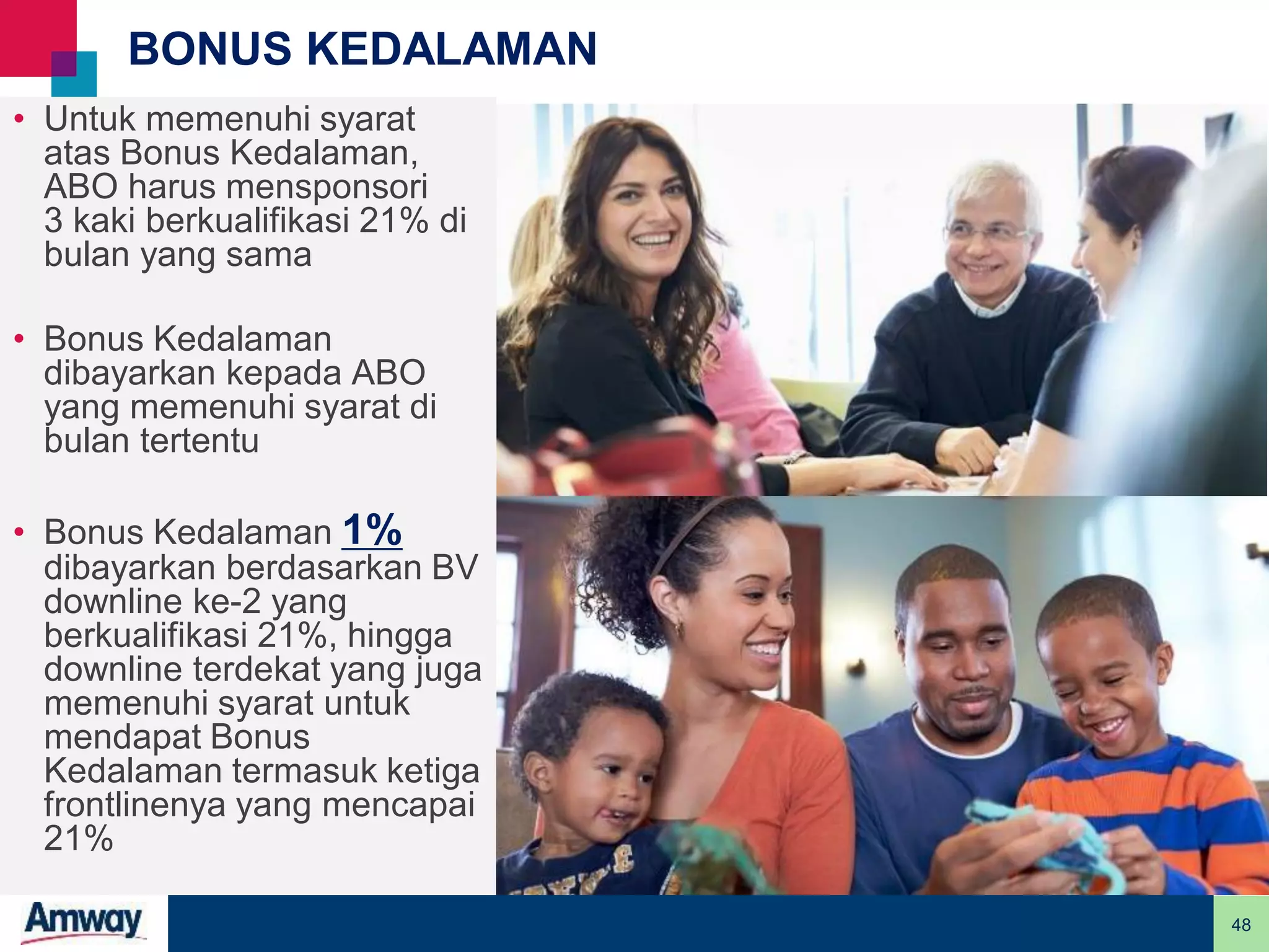 Amway Basic Compensation Plan - Peluang Untuk Semua | PDF