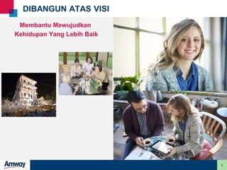 2
DIBANGUN ATAS VISI
Membantu Mewujudkan
Kehidupan Yang Lebih Baik
 