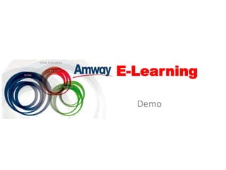 E-Learning

  Demo
 