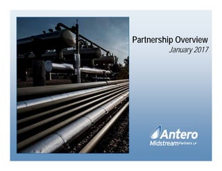 Partnership Overview
January 2017
 