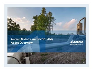 Antero Midstream (NYSE: AM)
Asset Overview
31
 