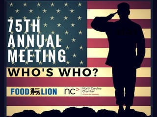 Who's Who at the 75th Annual Meeting?