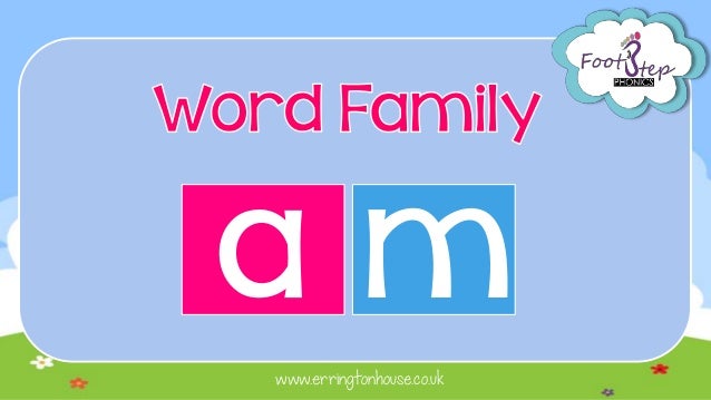 -am word family