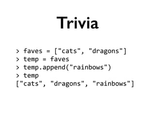 Python WATs: Uncovering Odd Behavior | PDF