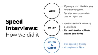 Research
Results:
3 Key Patterns
Fashion Browsers
Want to immerse themselves in a
beautiful aspirational world that keeps
...