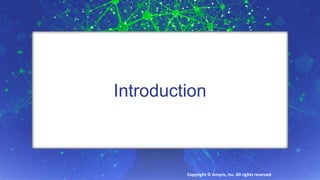 9/24/2016 September 2016Supply Chain Insights Global Summit #Imagine2030
Introduction
Copyright © Amyris, Inc. All rights reserved
 