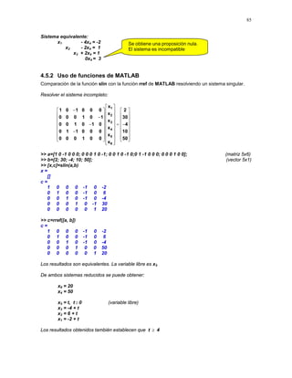 Sistemas lineales casos especiales | PDF