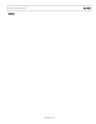 APPLICATION NOTE AN-960
Rev. 0 | Page 11 of 12
NOTES
 