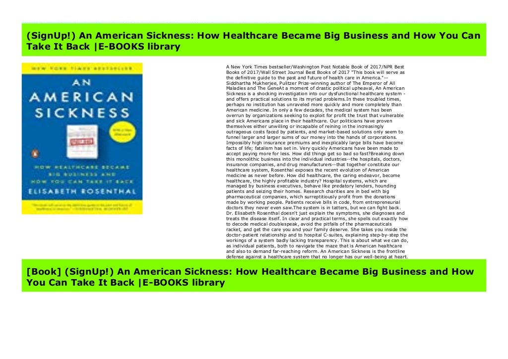 75 Best Seller American Sickness Book with Best Writers