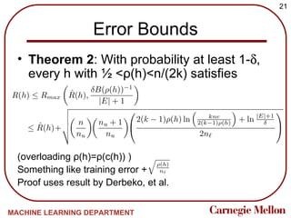 An Analysis of Graph Cut Size for Transductive Learning | PPT