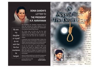An Appeal from The Death Row   Perarivalan
 