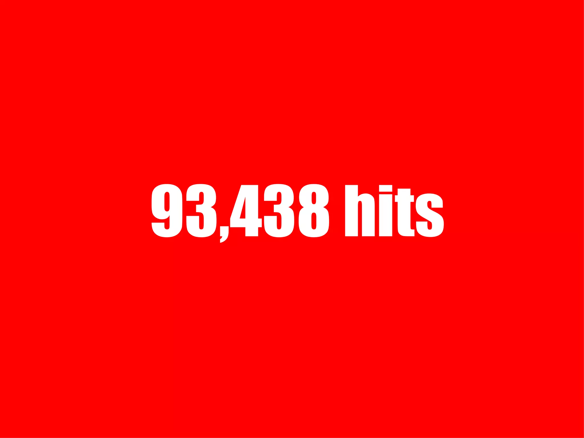 93,438 hits 