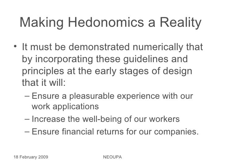 hedonic theory