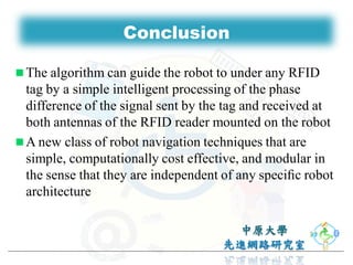 An Intelligent Mobile Robot Navigation Technique Using RFID Technology ...