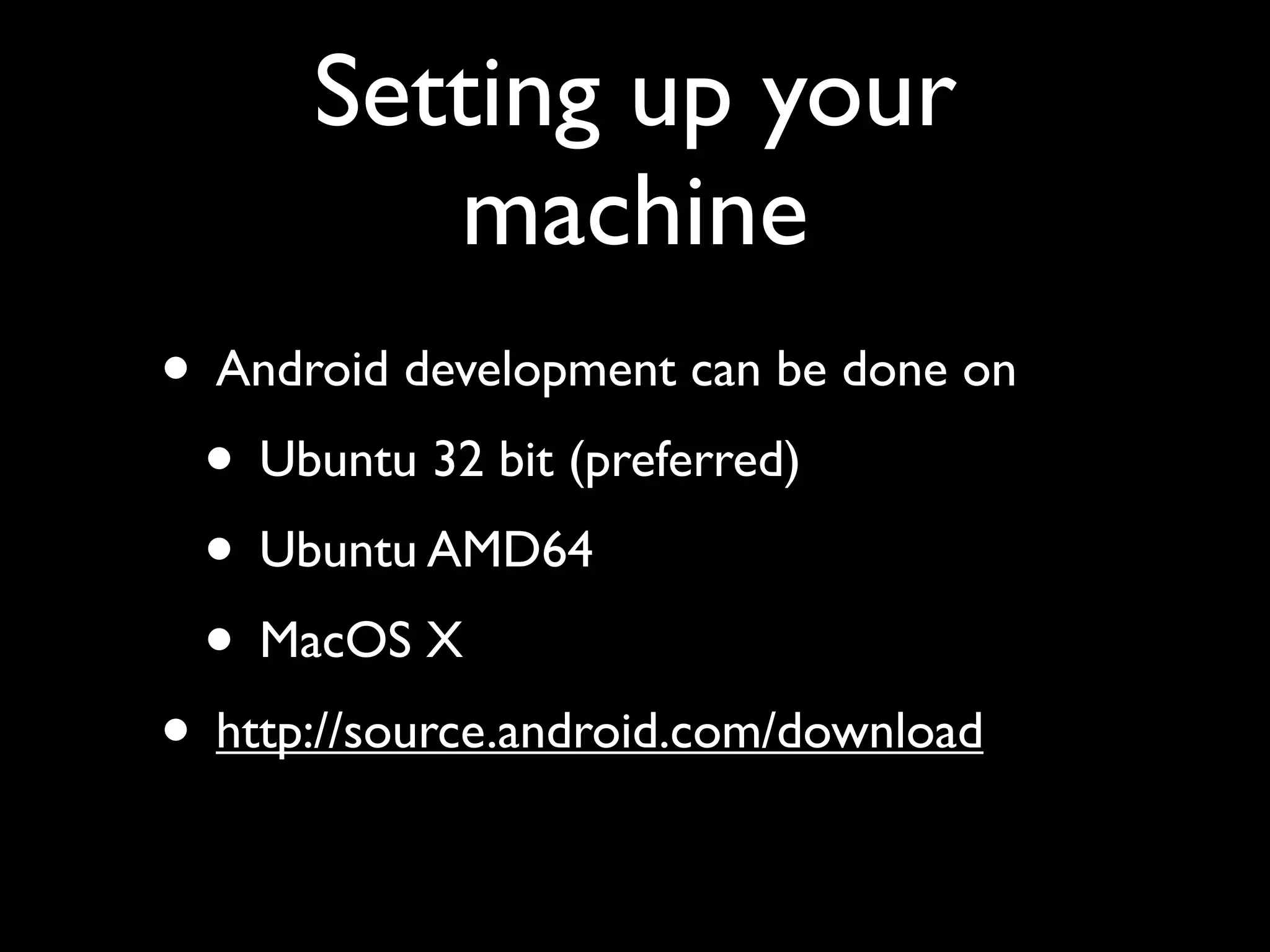 An Introduction To Android