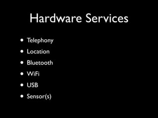 An Introduction To Android