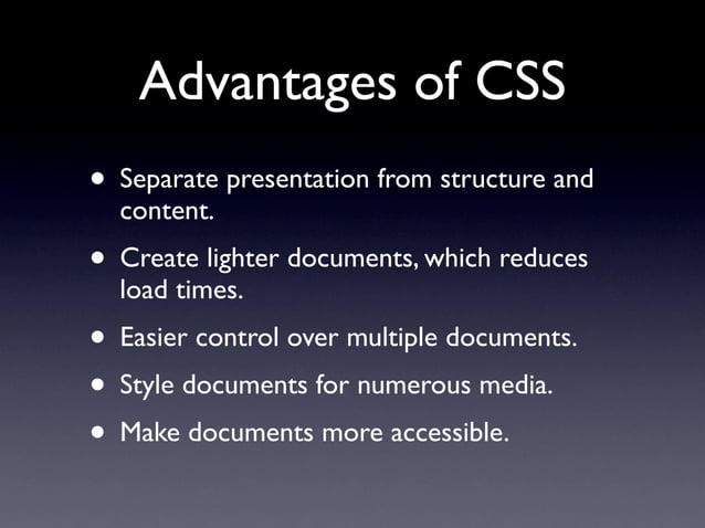 An Introduction to CSS | PPT