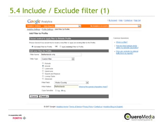 5.4 Include / Exclude filter (1) 