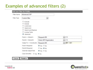 Examples of advanced filters (2) 