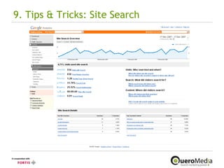 9. Tips & Tricks: Site Search 