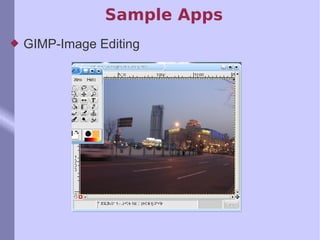 Sample Apps GIMP-Image Editing 