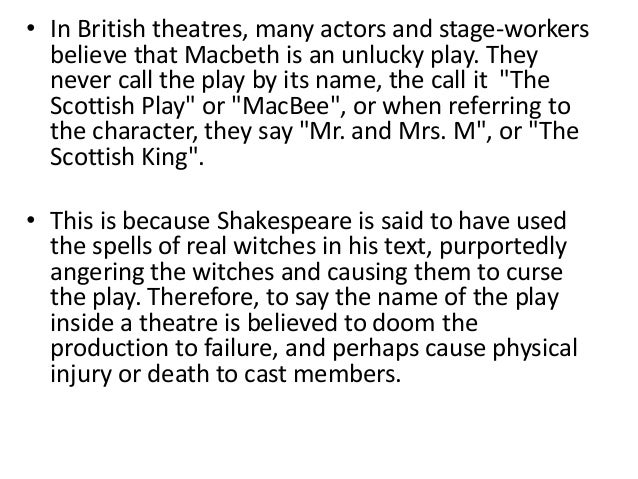 an introduction to macbeth macbeth introduction