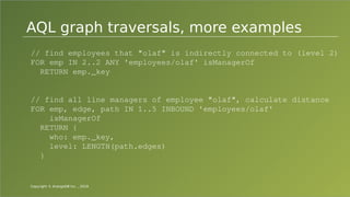 Emp Distance Calculation An introduction to multi-model databases | PDF