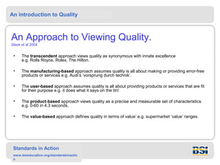 An introduction-to-quality | PPT