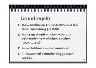An Introduction to Ruby