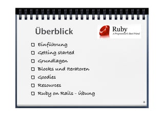 An Introduction to Ruby