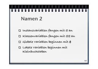 An Introduction to Ruby