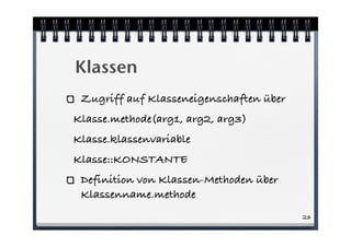 An Introduction to Ruby