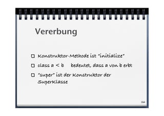 An Introduction to Ruby