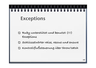 An Introduction to Ruby