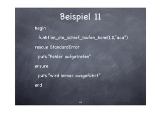 An Introduction to Ruby