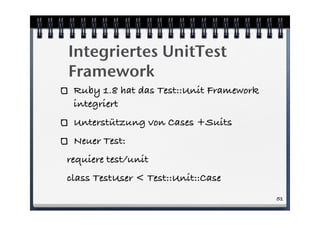An Introduction to Ruby