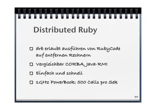 An Introduction to Ruby