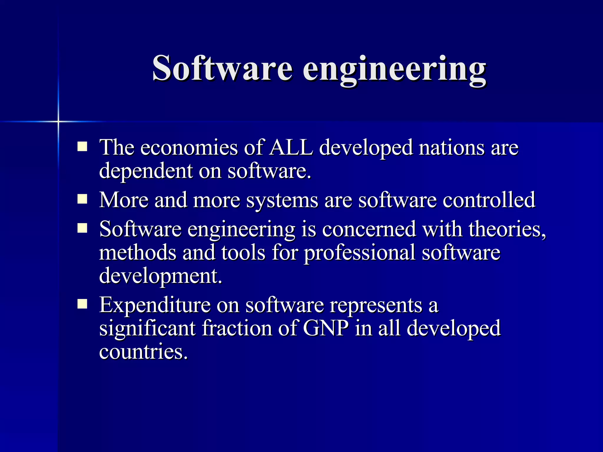 An Introduction To Software Engineering | PPT