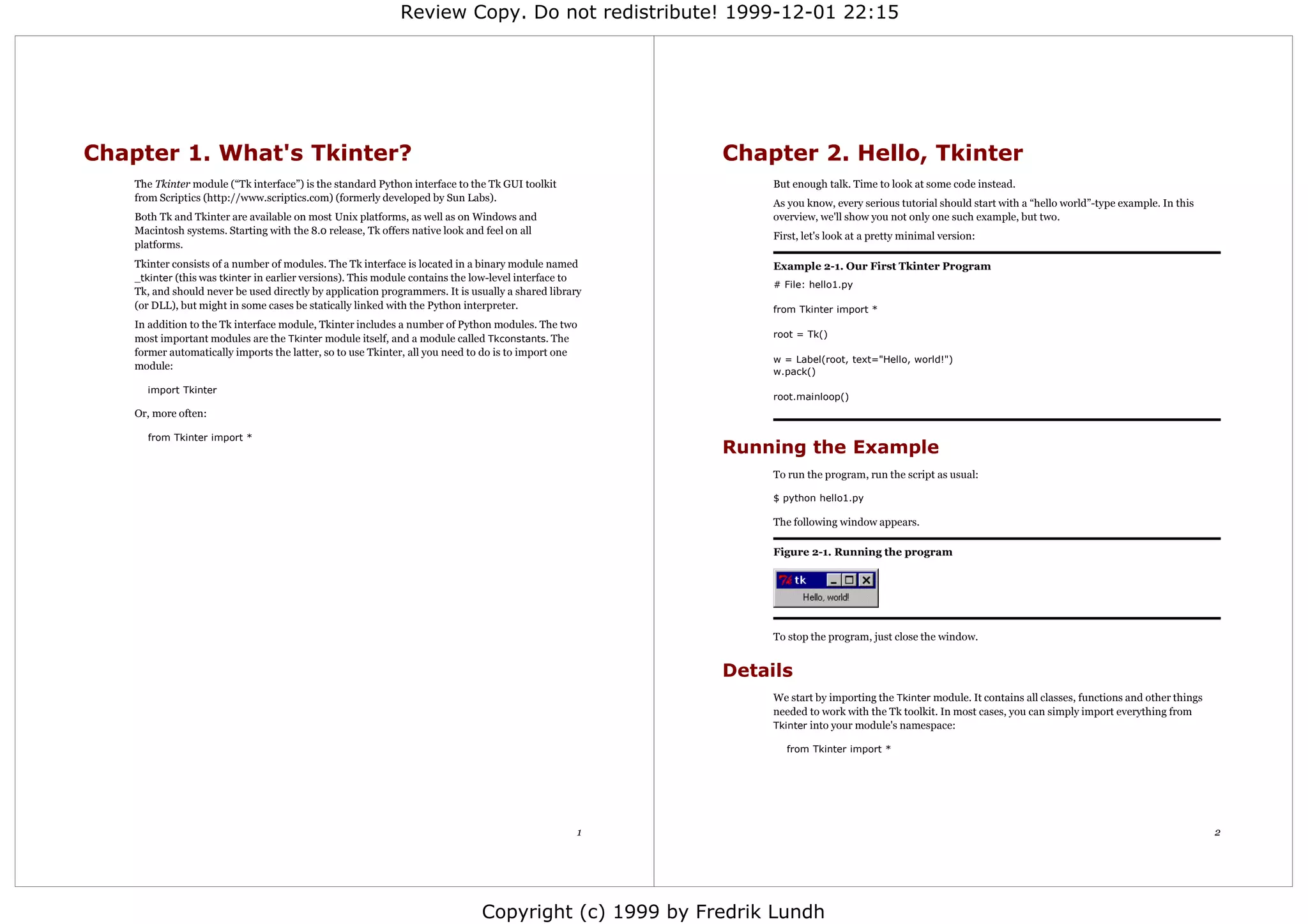 An introduction-to-tkinter | PDF | Desktop Publishing | Computer ...