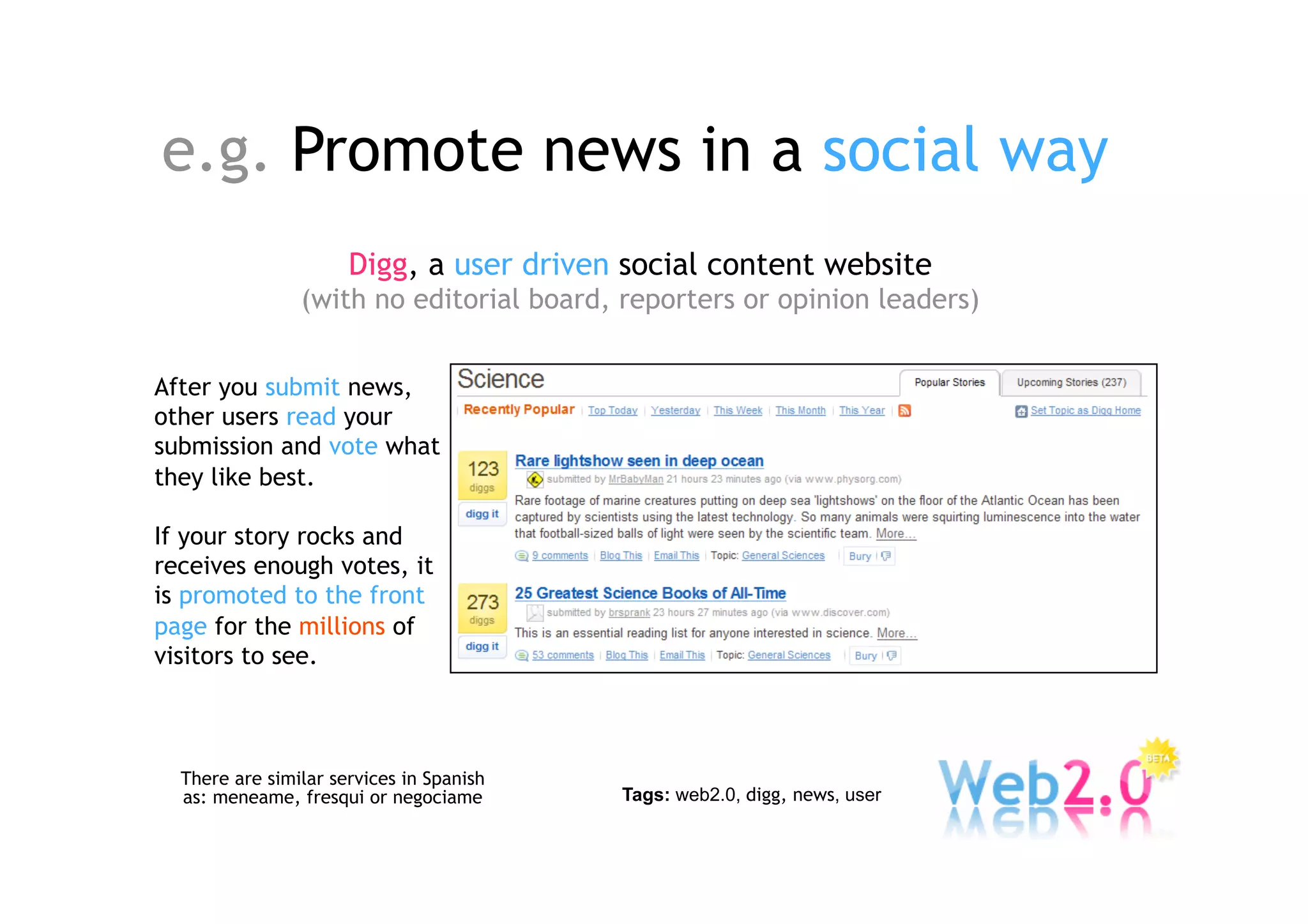An introduction to Web 2.0: The User Role