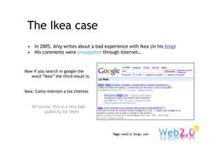 An introduction to Web 2.0: The User Role