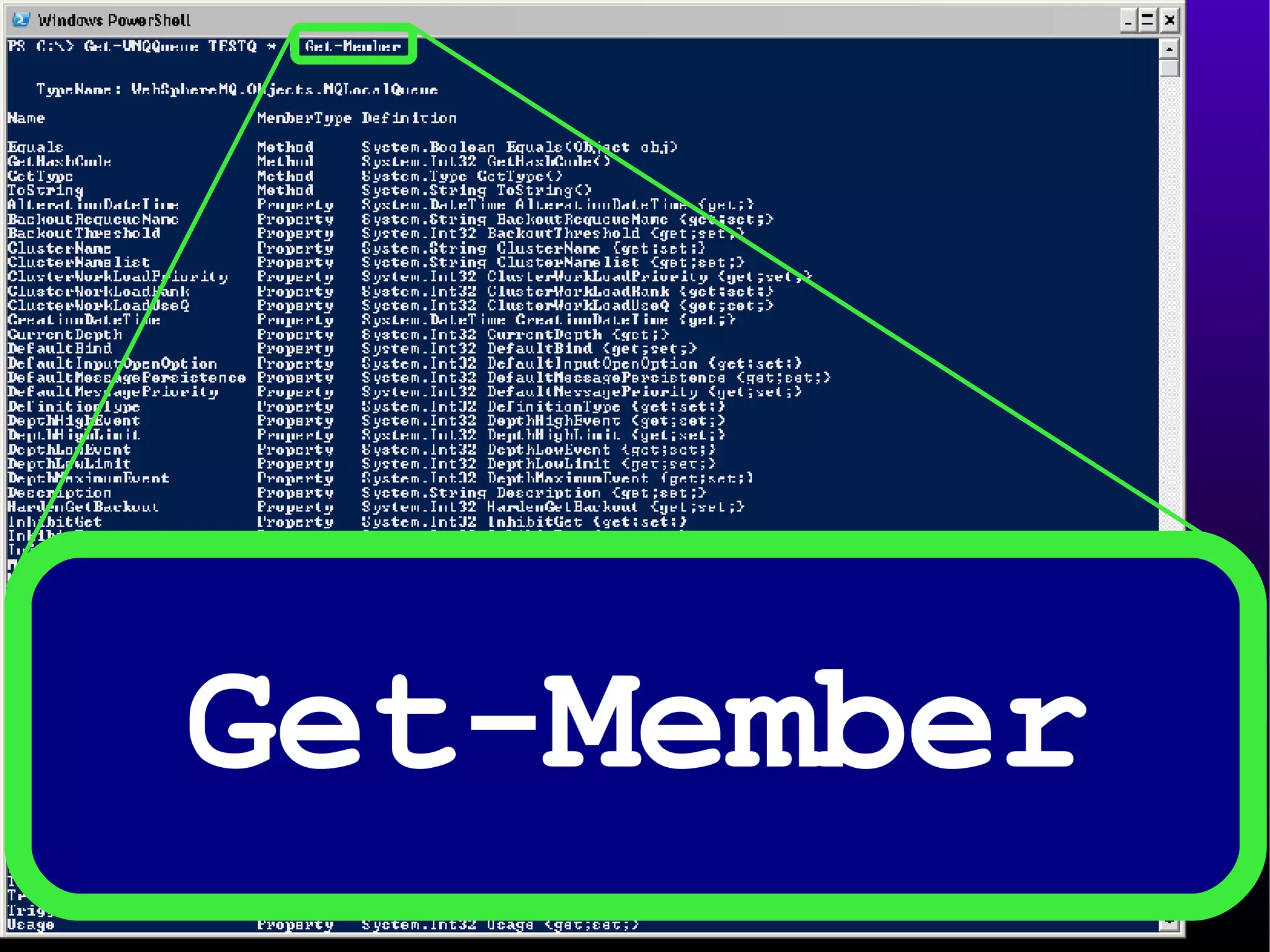 Get-Member 