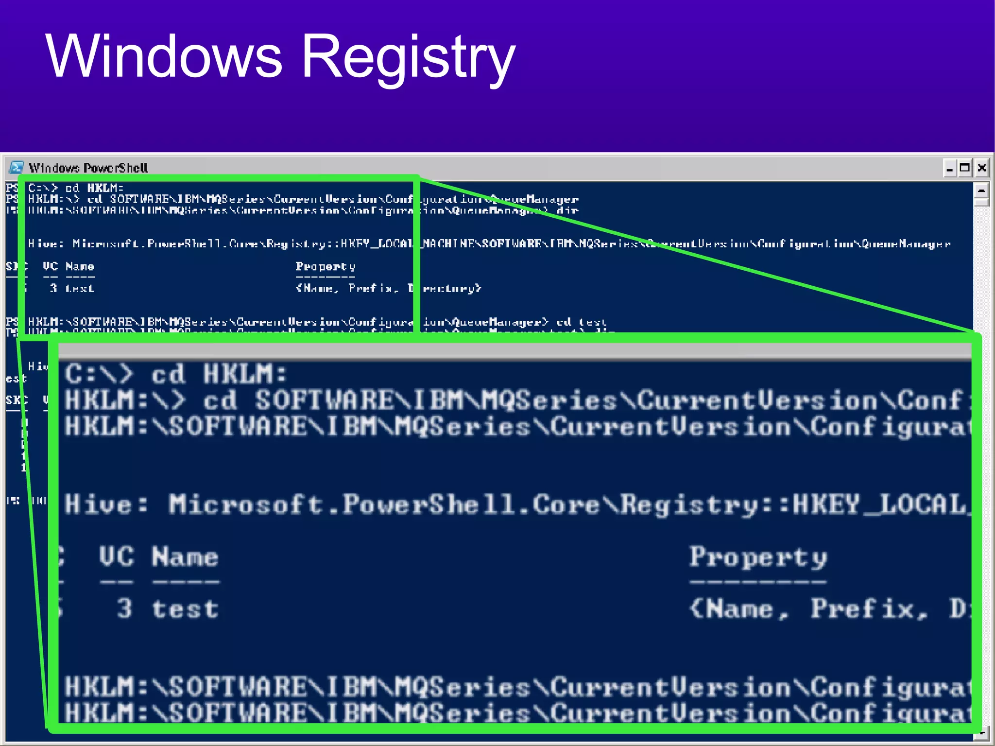 Windows Registry 