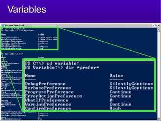 Variables 