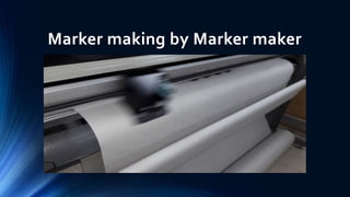 Marker making by Marker maker
 