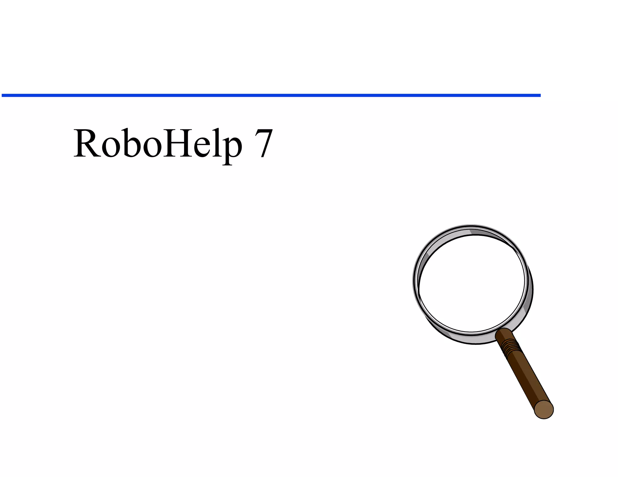 RoboHelp 7 