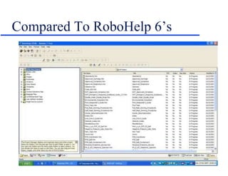 Compared To RoboHelp 6’s 
