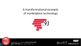 A transformational example
of marketplace technology
21
 